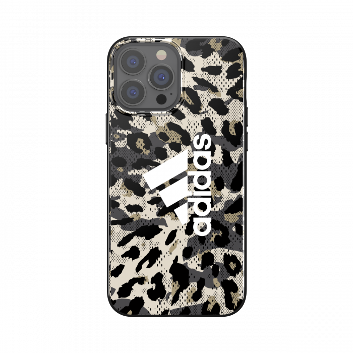 Adidas Graphic Snap Case for iPhone 13 Pro Max (Leopard Beige)