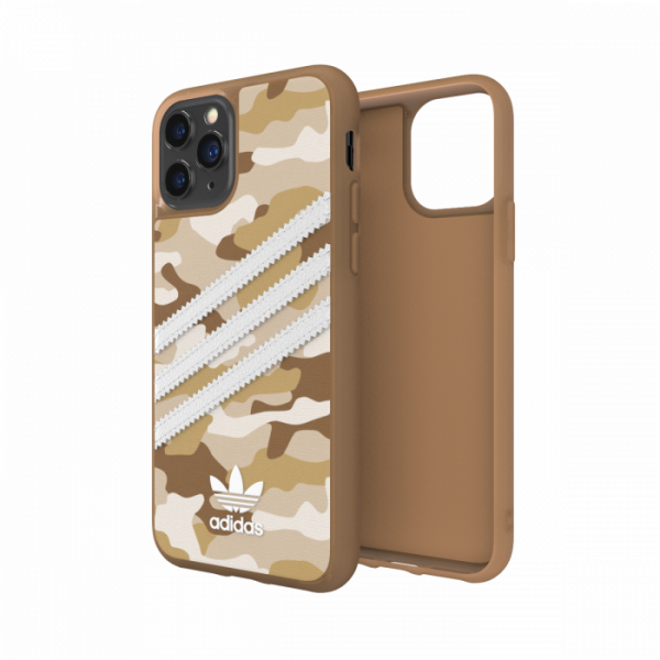 Adidas 3-Stripes Snap Case for iPhone 11 Pro (Raw Gold)