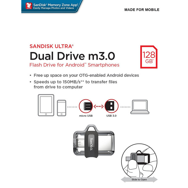 SanDisk Ultra 128GB Dual Drive m3.0 for Android