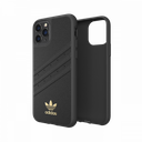 Adidas 3-Stripes Leather Snap for iPhone 11 Pro (Black)