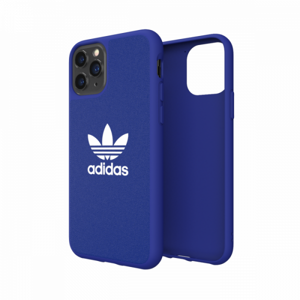 Adidas Trefoil Canvas Snap for iPhone 11 Pro (Blue)