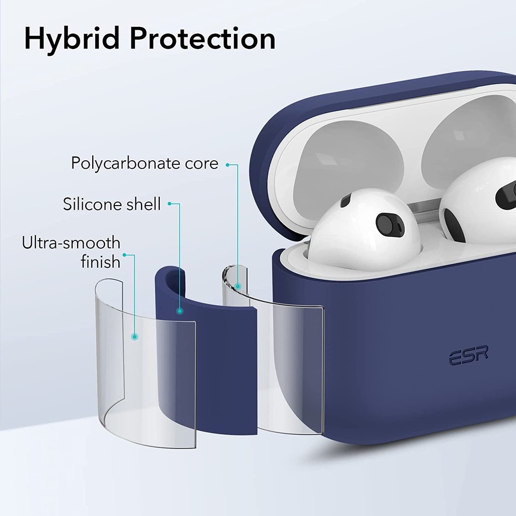 ESR Bounce Carrying Cover for AirPods 3 (Blue)