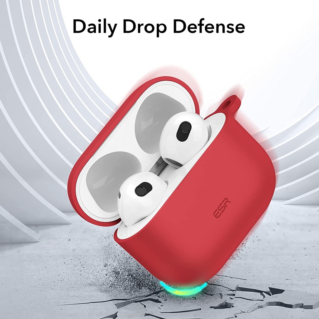 ESR Bounce Carrying Cover for AirPods 3 (Red)