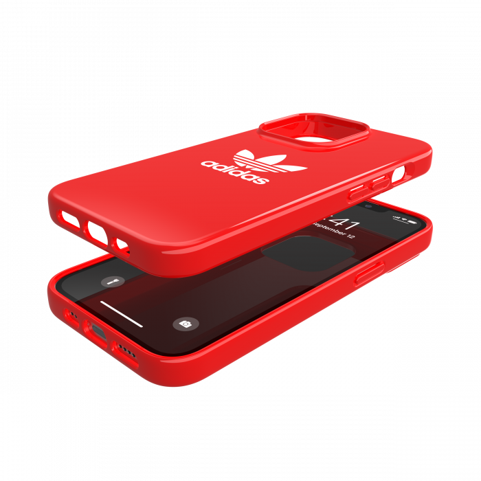 Adidas Trefoil Snap Case for iPhone 13 Pro (Scarlet)