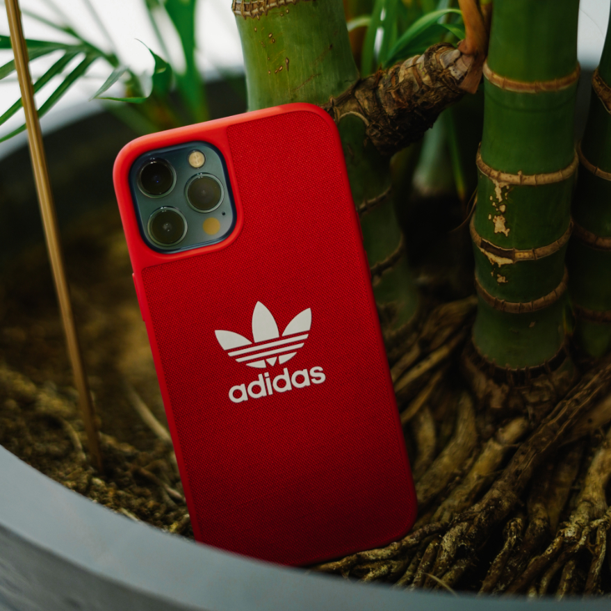 Adidas Trefoil Snap Case for iPhone 13 Pro (Scarlet)