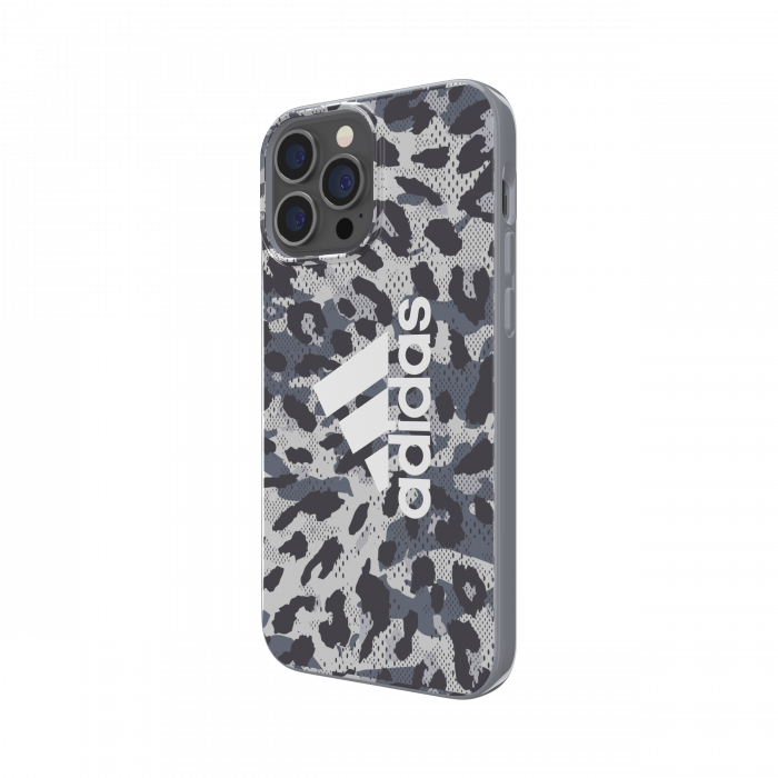 Adidas Graphic Snap Case for iPhone 13 Pro Max (Leopard Grey)