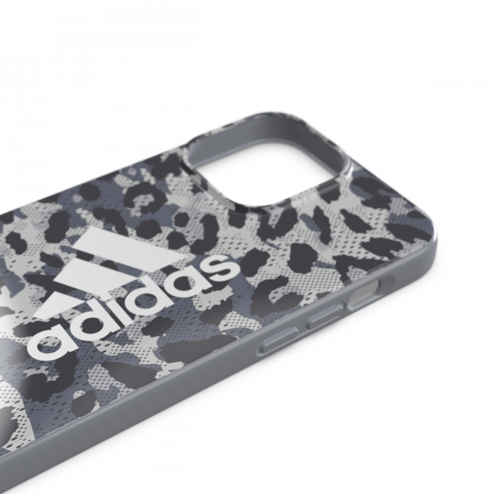 Adidas Graphic Snap Case for iPhone 13 Pro Max (Leopard Grey)