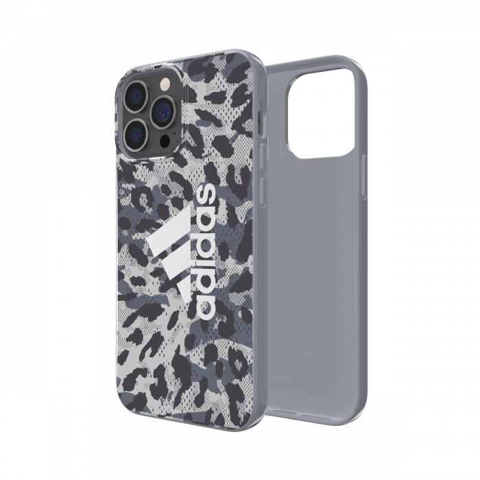 Adidas Graphic Snap Case for iPhone 13 Pro Max (Leopard Grey)