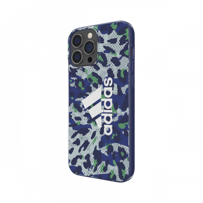 Adidas Graphic Snap Case for iPhone 13 Pro Max (Leopard BoldBlue/Mint)