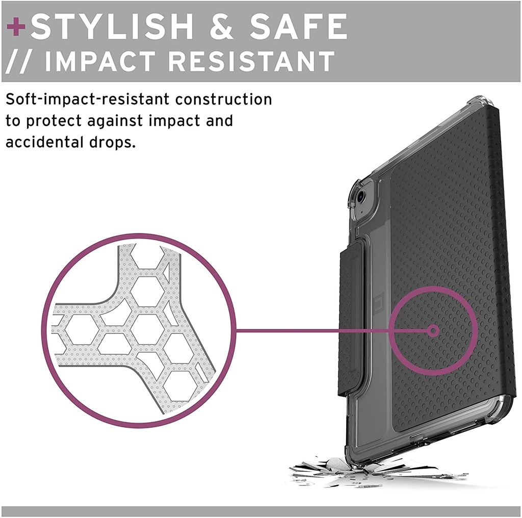 UAG U Lucent Case for iPad Air 10.9" (Black)