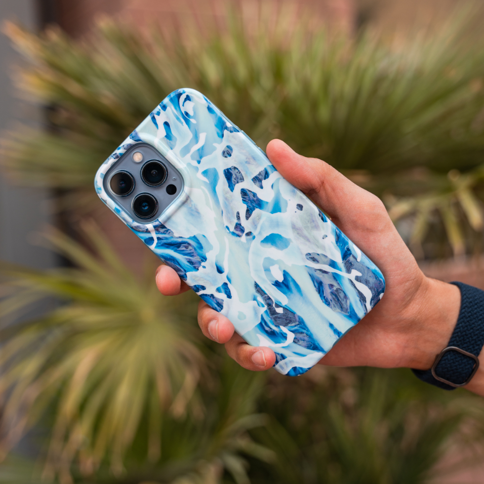 Tech21 EvoArt Case for iPhone 13 Pro (Frozen River)