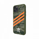 Adidas 3-Stripes Snap Case Camo for iPhone 12/12 Pro (Green/Orange)