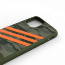 Adidas 3-Stripes Snap Case Camo for iPhone 12/12 Pro (Green/Orange)