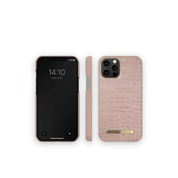 iDeal of Sweden Atelier for iPhone 12/12 Pro (Rose Smoke Croco)