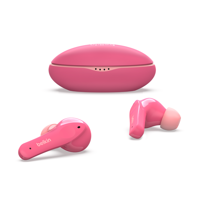 Belkin Sounform NANO Kids True Wireless Earbuds (Pink)