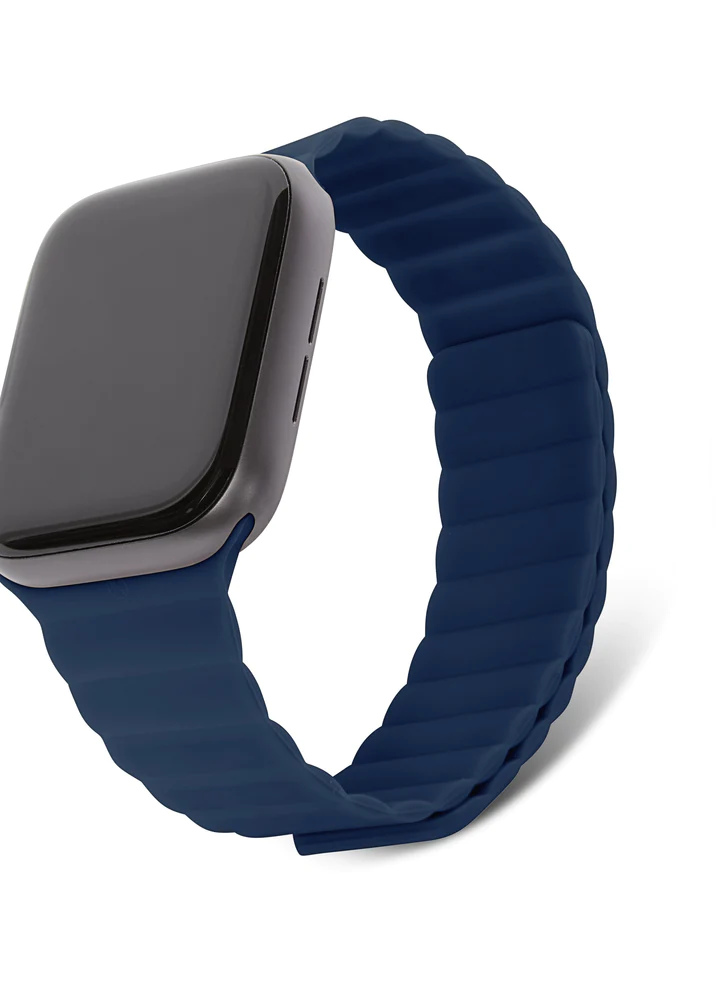 Decoded Silicone Traction Lite Strap Ultra Apple Watch 49/45/44/42mm (Matte Navy)