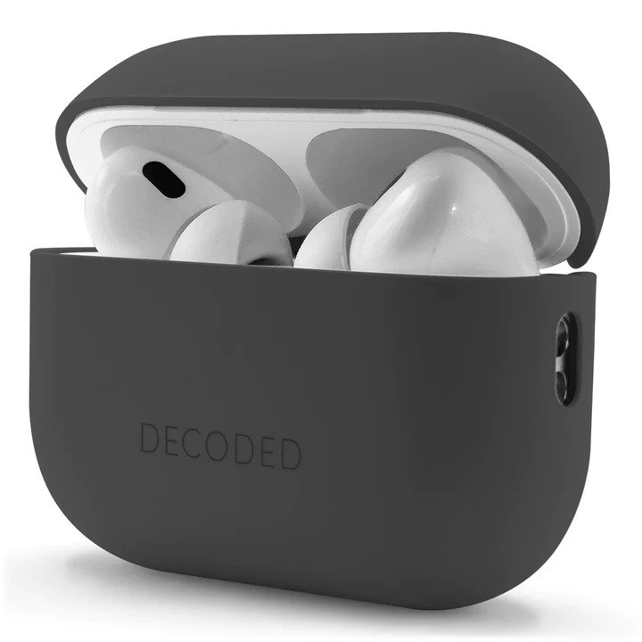 Decoded Silicone Case Airpods Pro 1 & 2 (Charcoal)