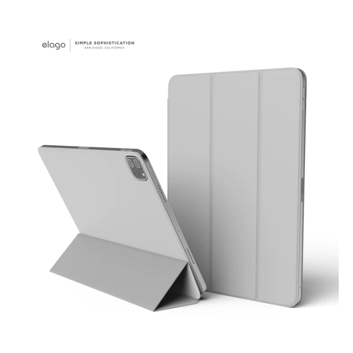 Elago Folio Case with Clasp iPad 12.9"  (Light Grey)