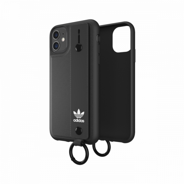 Adidas Trefoil Grip Case for iPhone 12 mini (Black)