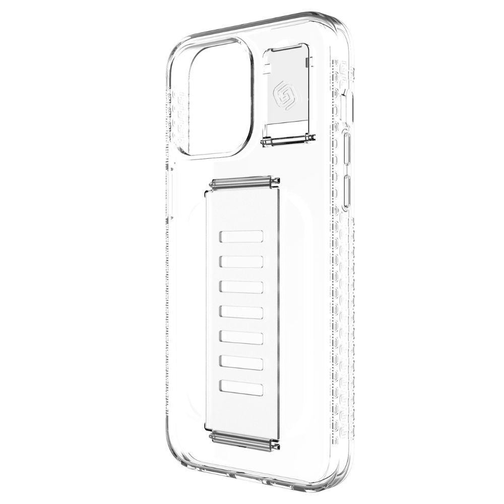 Grip2u Boost Case with Kickstand iPhone 15 Pro Max (Clear)