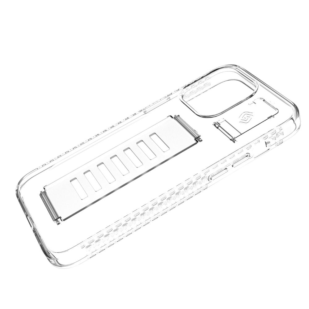 Grip2u Boost Case with Kickstand iPhone 15 Pro Max (Clear)