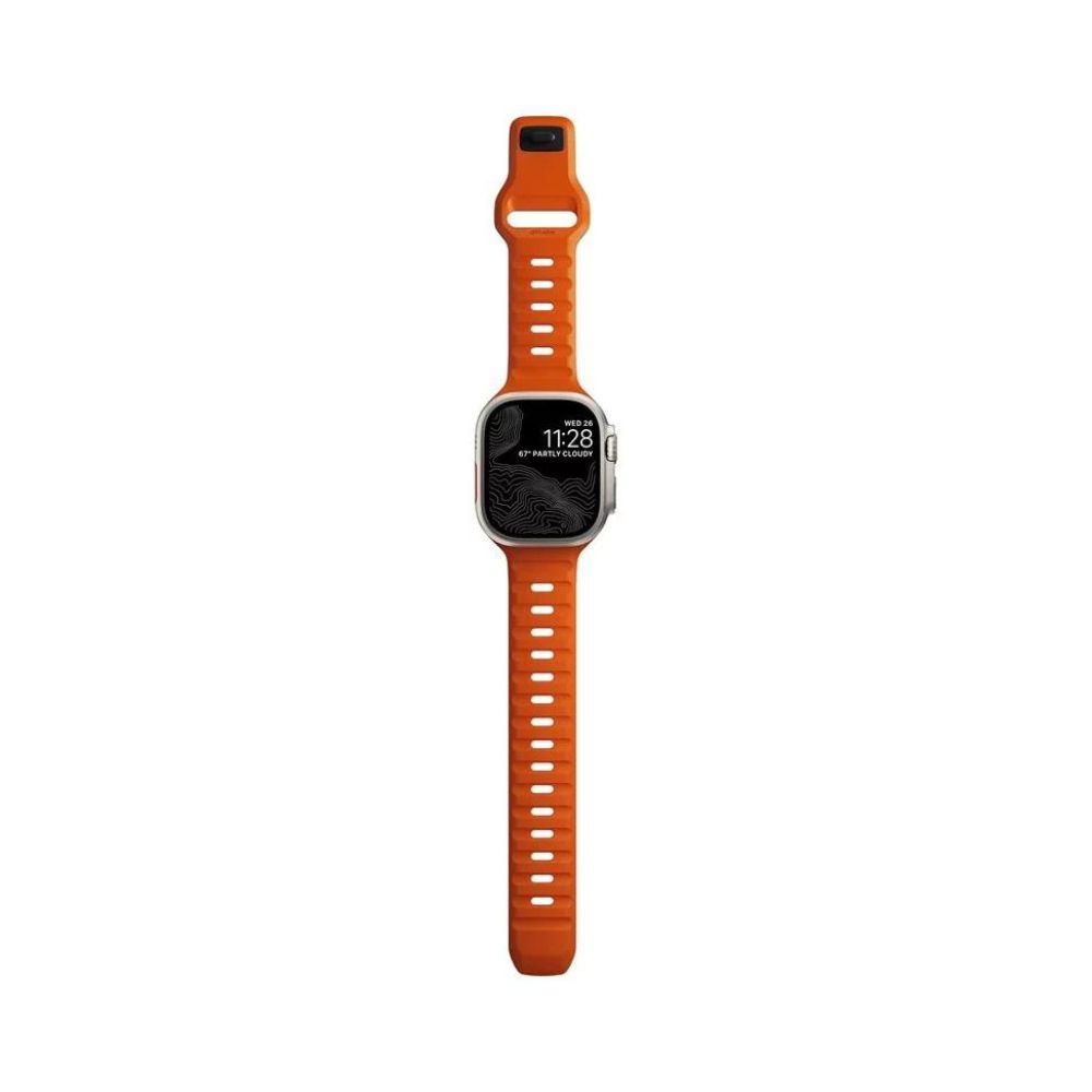 Nomad Sport Strap Apple Watch 45mm (Ultra Orange)