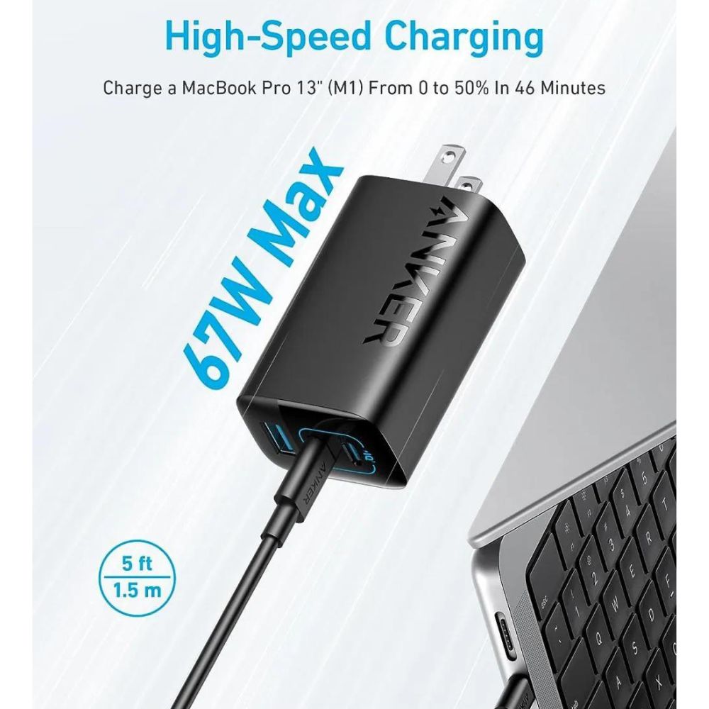  Anker 336 Wall Charger 67W (Black)