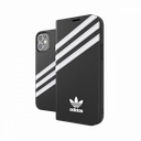 Adidas 3-Stripes Booklet for iPhone 12 mini (Black)