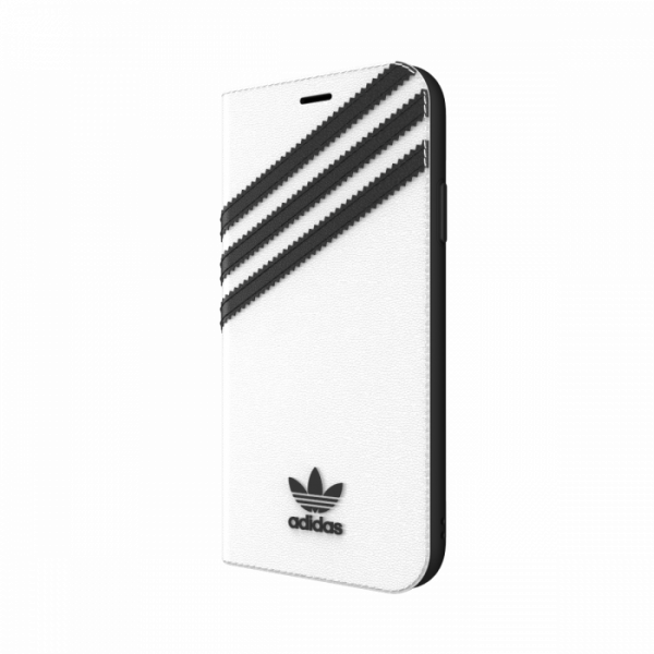 Adidas 3-Stripes Booklet for iPhone 12 mini (White)