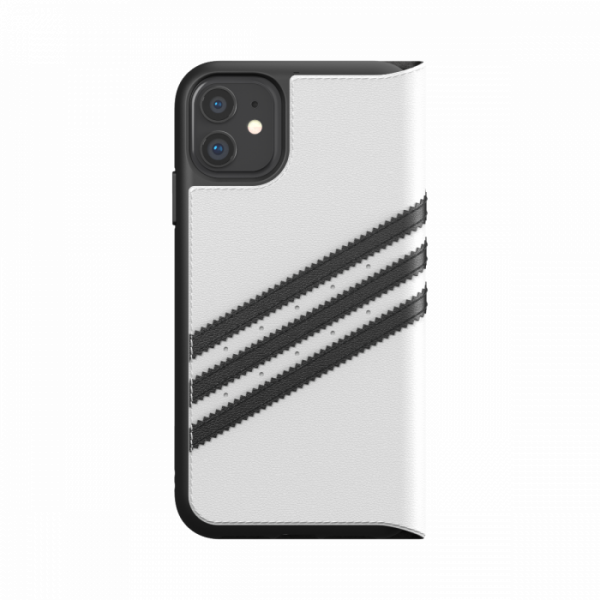 Adidas 3-Stripes Booklet for iPhone 12 mini (White)