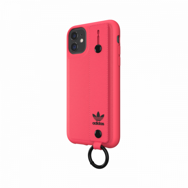 Adidas Trefoil Grip Case for iPhone 12 mini (Pink)