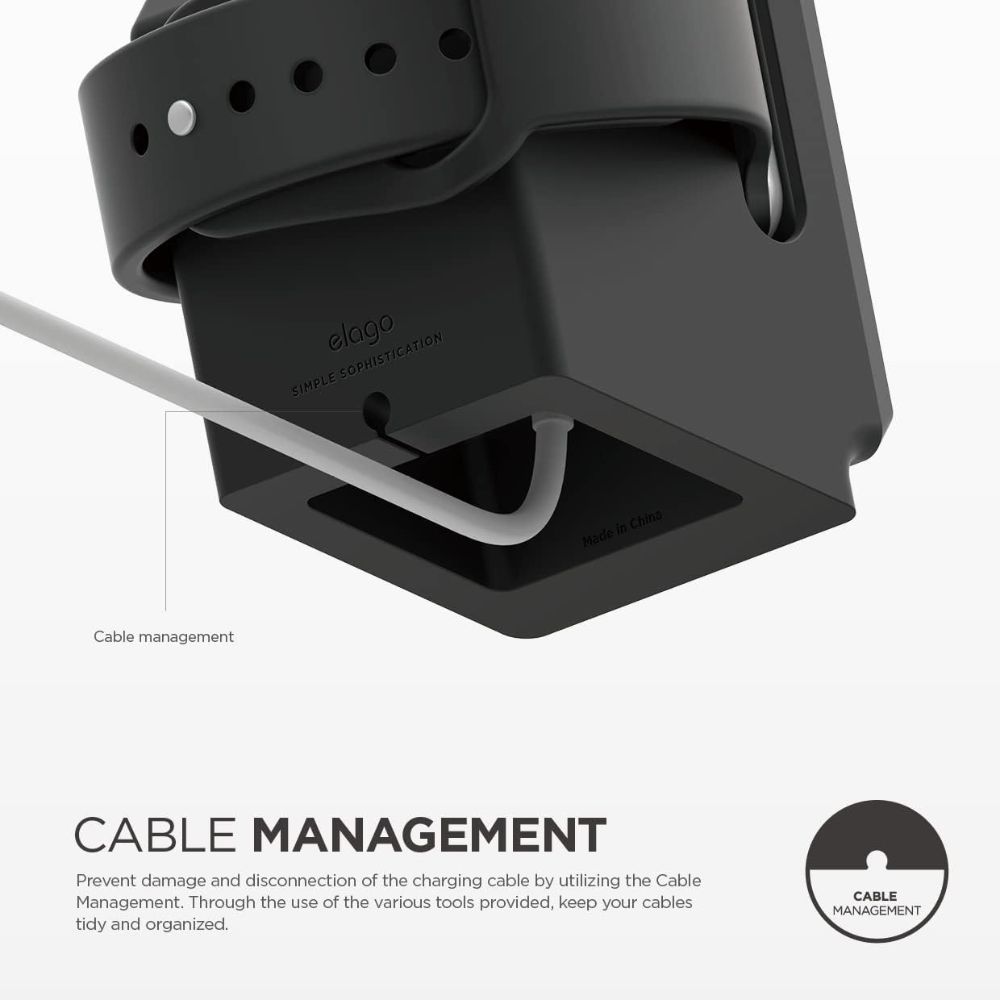 Elago W3 Apple Watch Stand (Black)