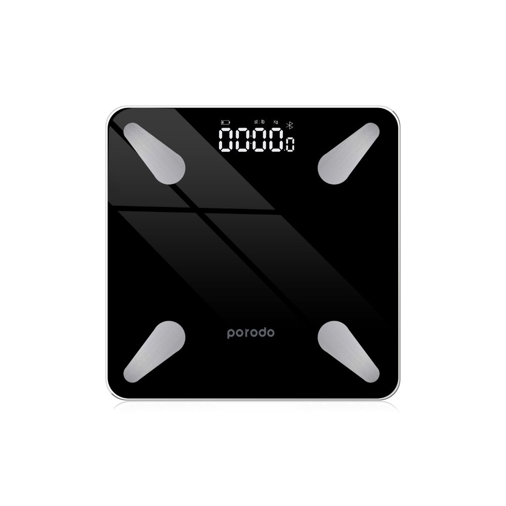 Porodo Lifestyle Smart Body Scale (Black)