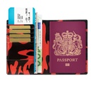 GoldBlack Passport Cover (Croco Black)