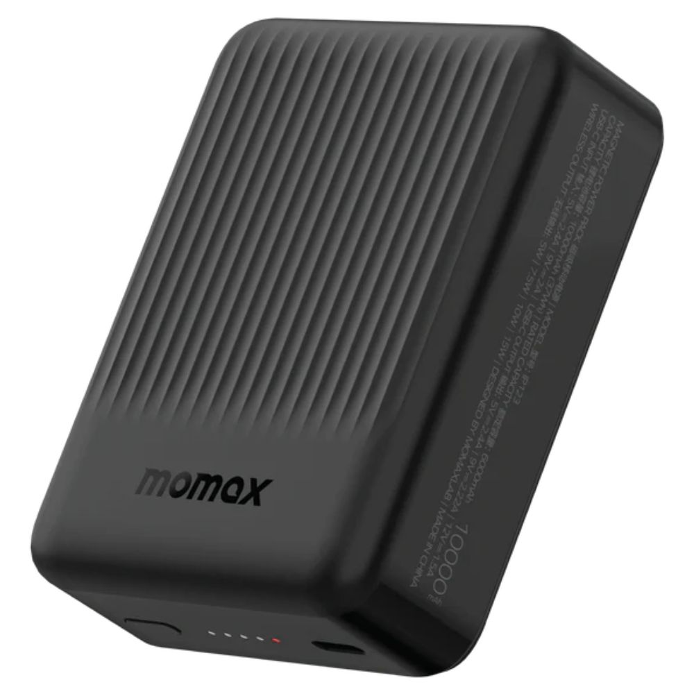 Momax Q.Mag Minimal 2 10000mAh Magnetic Power pack (Black)