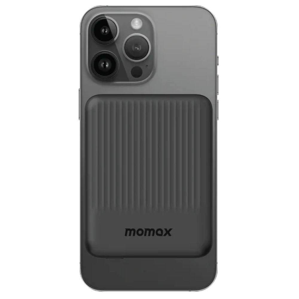 Momax Q.Mag Minimal 2 10000mAh Magnetic Power pack (Black)