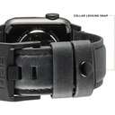 UAG Leather Watch Strap for Apple 44/42MM (Black)