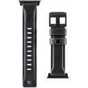 UAG Leather Watch Strap for Apple 44/42MM (Black)