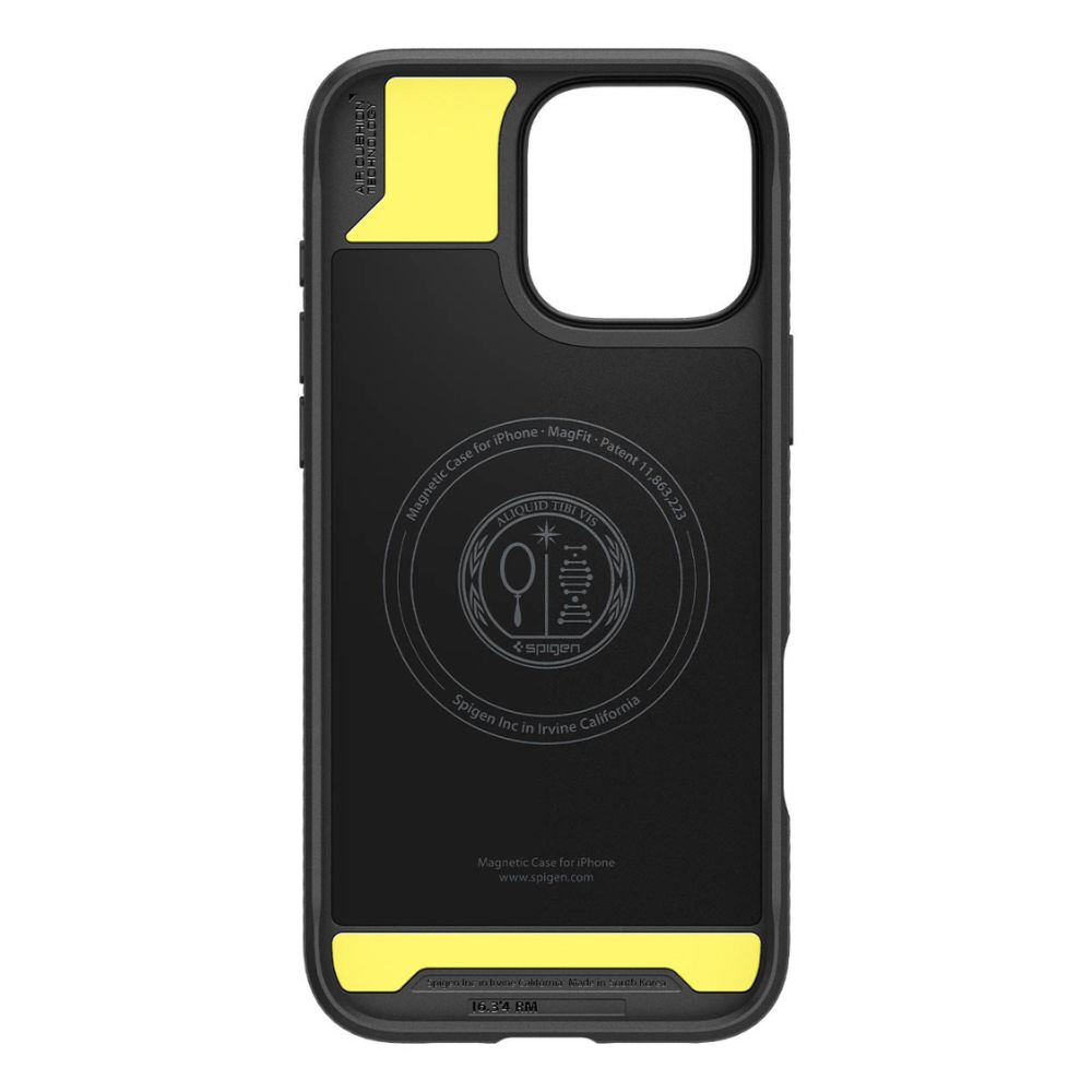 Spigen  Rugged Armor MagFit Case for iPhone 16 Pro (Matte Black)