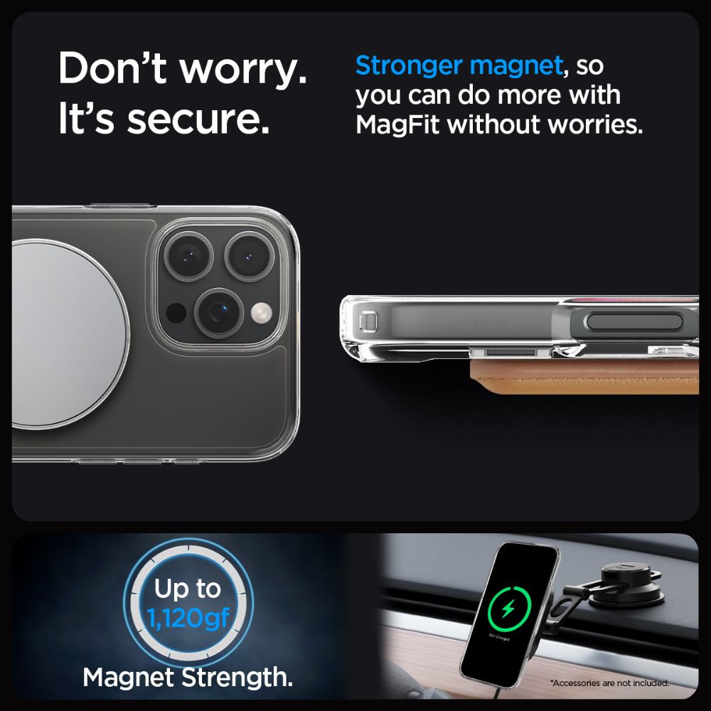 Spigen Ultra Hybrid MagFit Case for iPhone 16 Pro (Graphite)