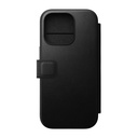 Nomad Modern Leather Folio iPhone 16 Pro (Black)