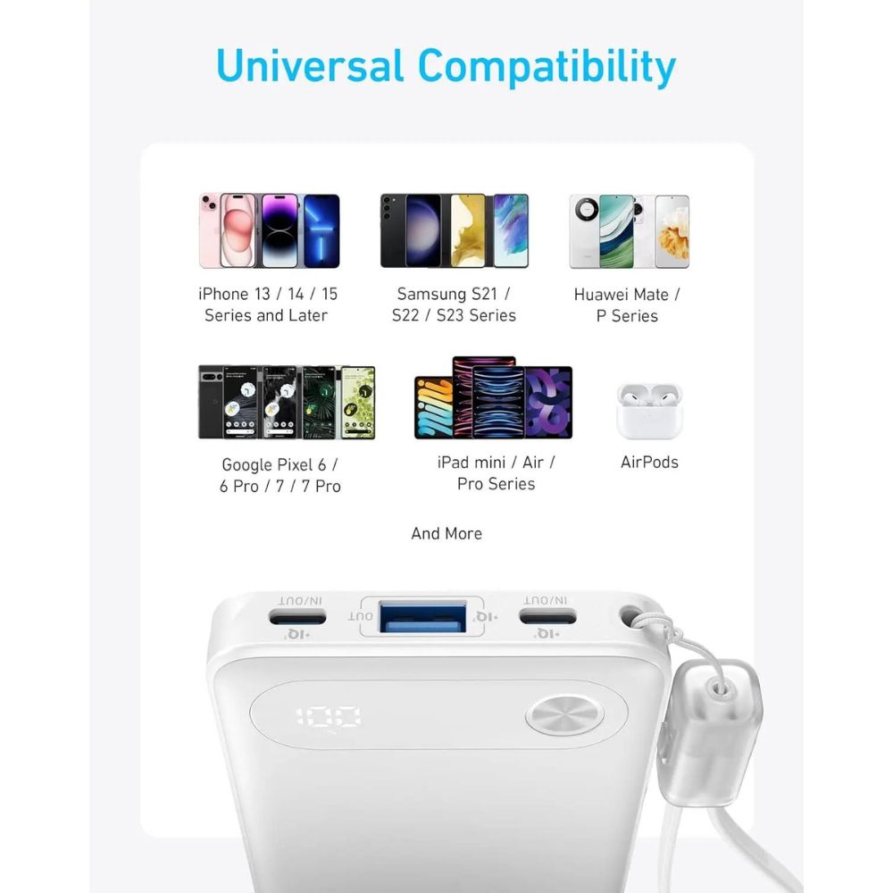 Anker Power Bank 22.5W 10000 mAh
