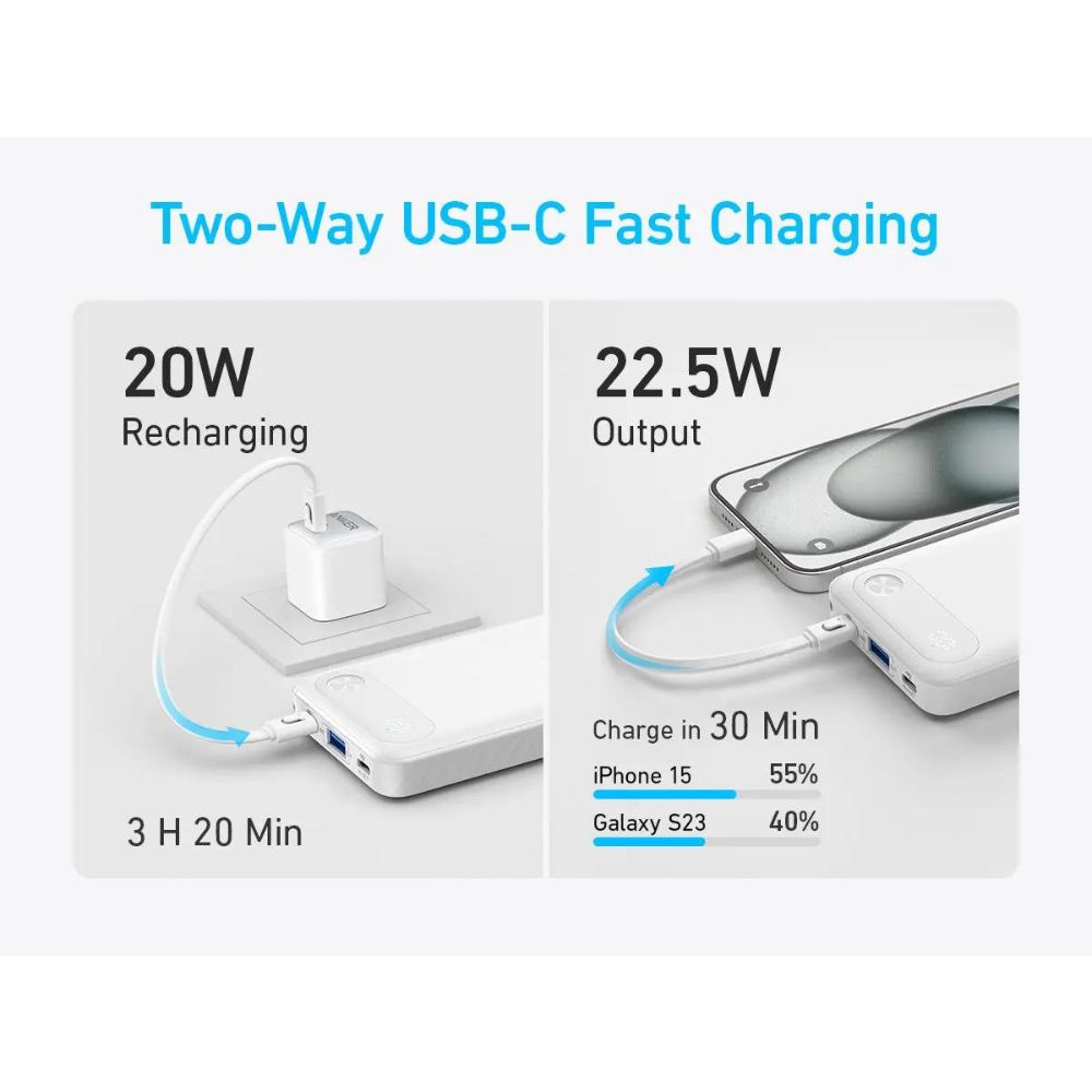 Anker Power Bank 22.5W 10000 mAh