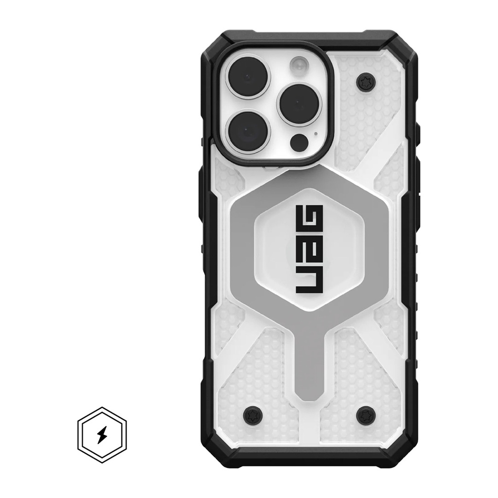 UAG Pathfinder Clear Case Magsafe for iPhone 16 Pro (Ice)