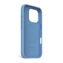 Decoded Silicone AntiMicrobial Case for iPhone 16 Pro (Light Blue)