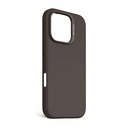 Decoded Silicone AntiMicrobial Case for iPhone 16 Pro (Black)