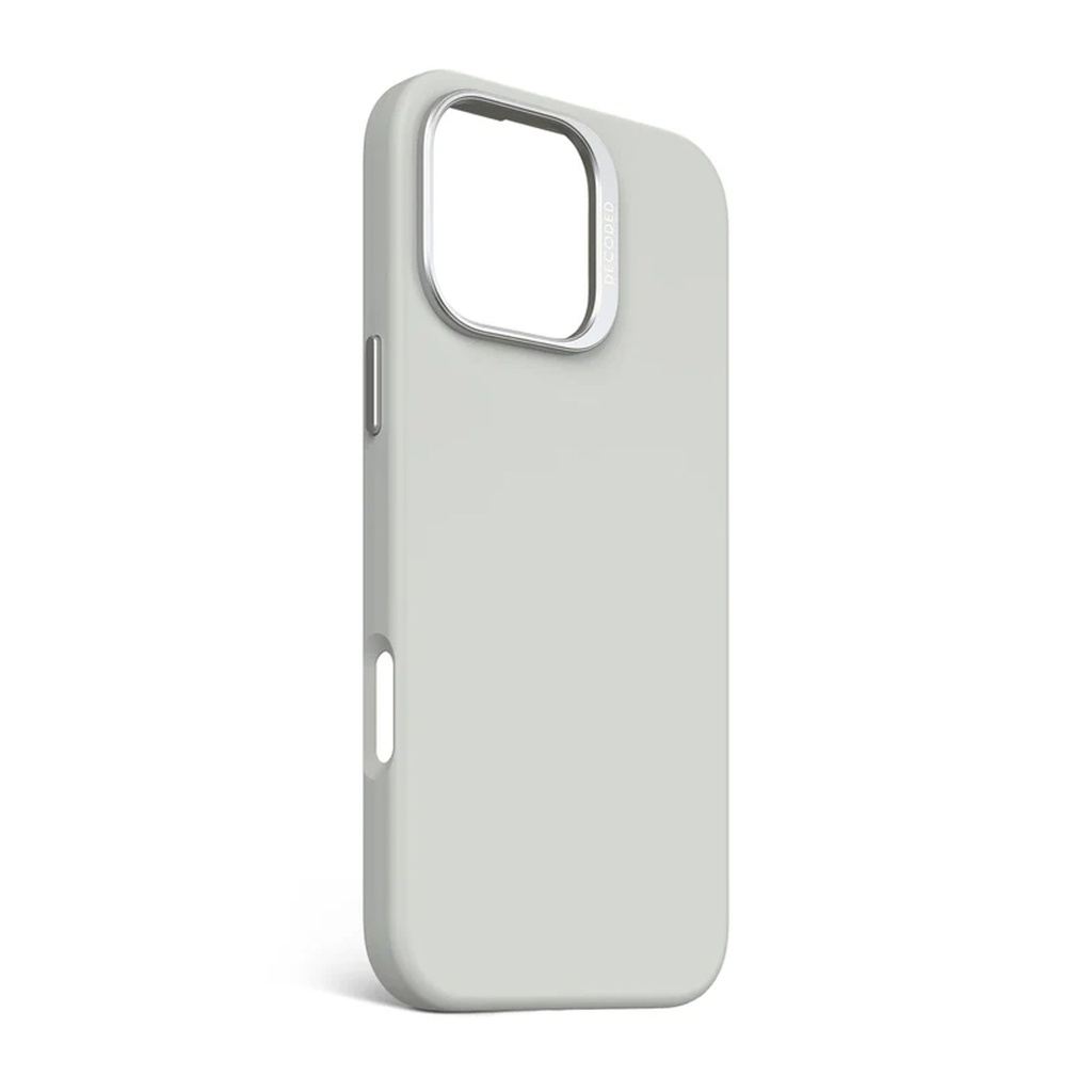 Decoded Silicone AntiMicrobial Case for iPhone 16 Pro Max (Clay)