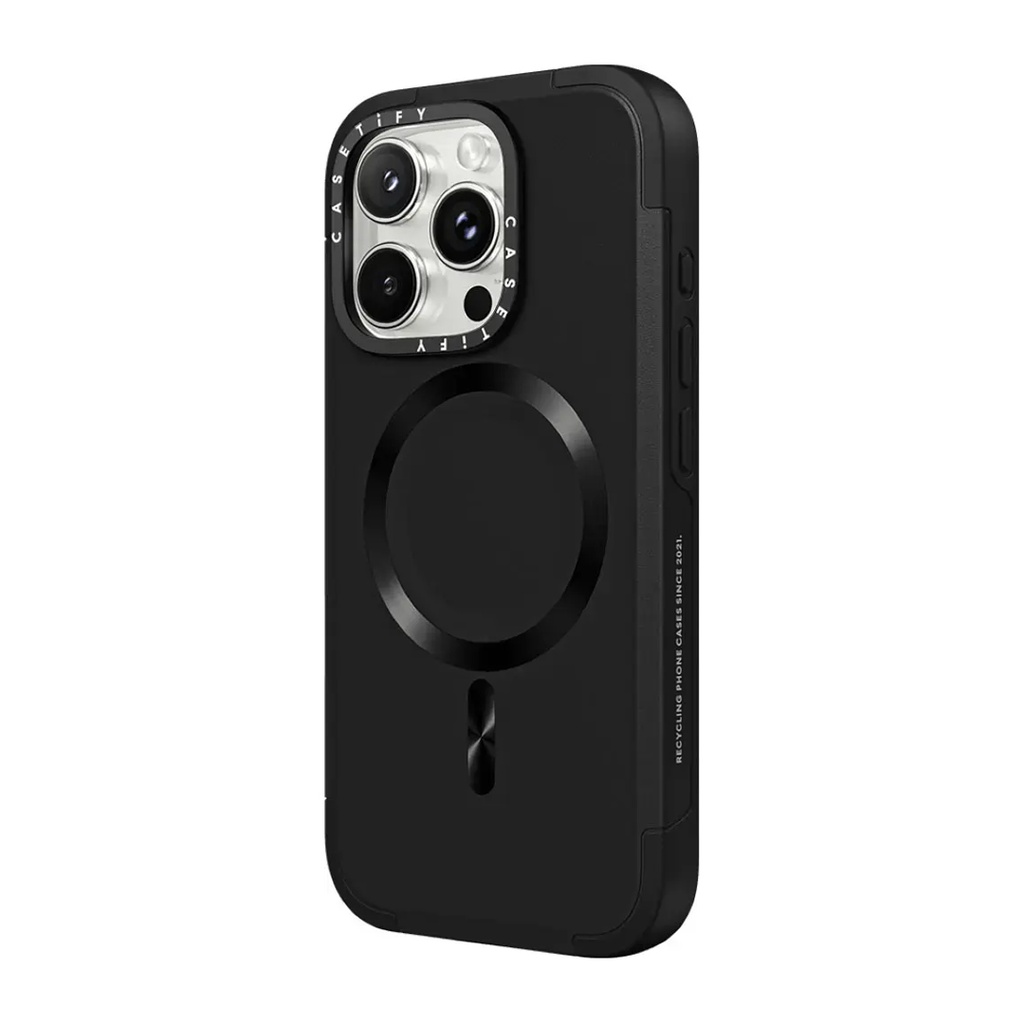 Casetify Magsafe Max Force Case for iPhone 16 Pro Max (Black)