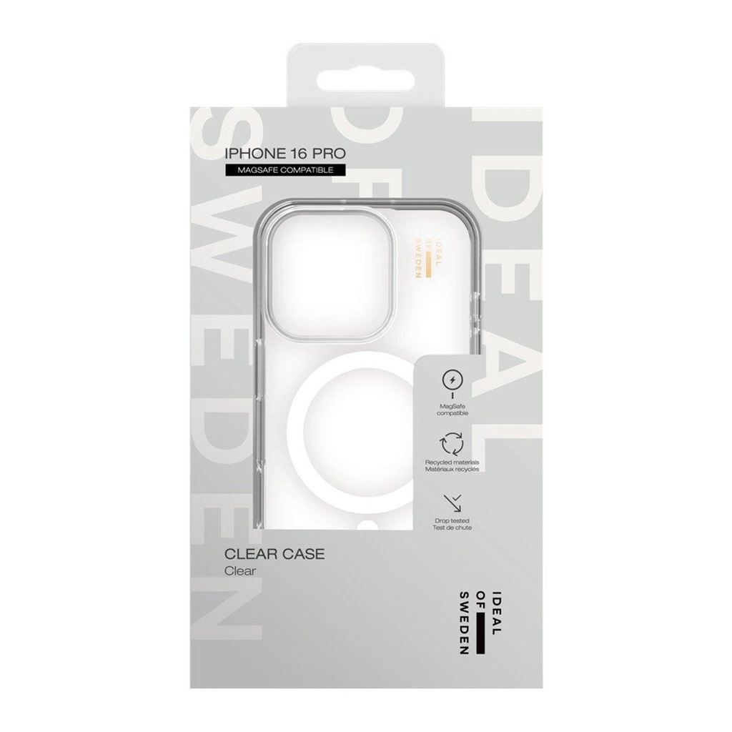 iDeal Of Sweden MagSafe Clear Case for iPhone 16 Pro (Clear) 