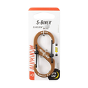 NiteIze S-Biner SlideLock Aluminum #3 (Coyote)